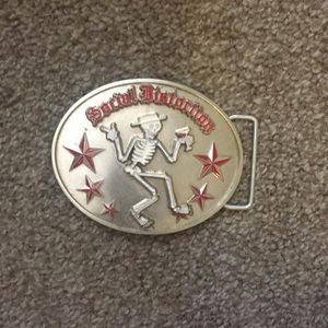 Social Distortion Belt Buckle